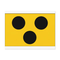 Blind Symbol Post Card