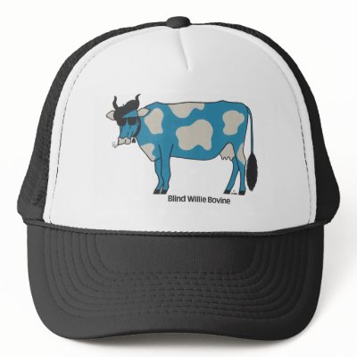 Blind Willie Bovine Hat by bovinedesigns
