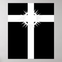Blinded by The Light Of The Cross Posters