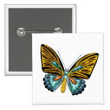 Bling Bling Butterfly Button