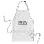 Bling Bling I Got The Ring aprons
