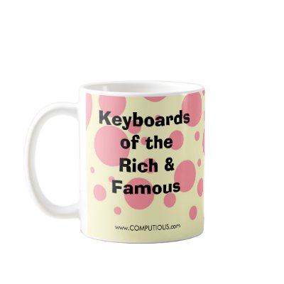 Bling-Bling Keyboard MUG by Computious