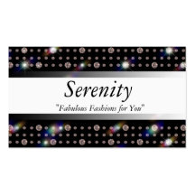 Bling Diamond 200 Business Card Templates