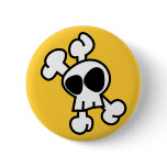 Blinky DemBones Pinback Button