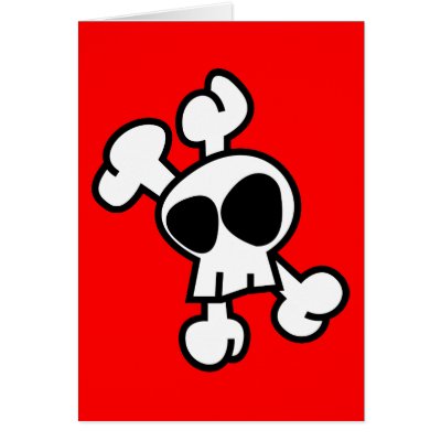 Blinky DemBones Cards by dembones