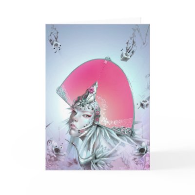 Bliss Blank Greeting Card by Yu_Cheng