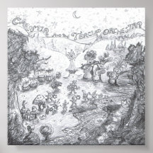 BlissFest Cd Artwork  Print