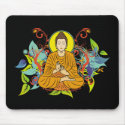 Blissful Buddha mousepads