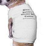 Blitzen Jackson's Reindeer Pull Coalition pet clothing