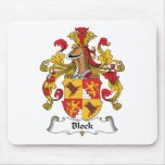 Block Family Crest Mouse Pads