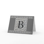 Block Letter "B" Woodcut Woodblock Inital