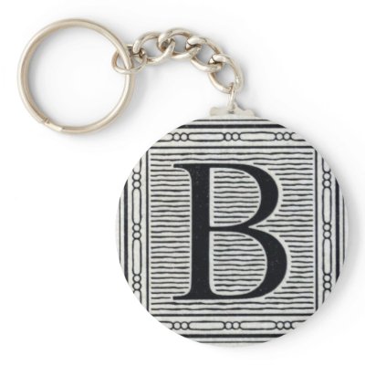Block Letter "B" Woodcut Woodblock Inital by ZephyrusBooks