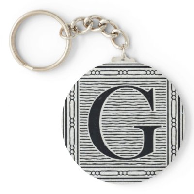 Block Letter "G" Woodcut Woodblock Inital by ZephyrusBooks