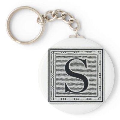Block Letter "S" Woodcut Woodblock Inital by ZephyrusBooks