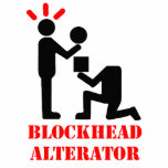 Blockhead Alternator photo sculptures