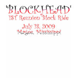 BLOCKHEAD t-shirts