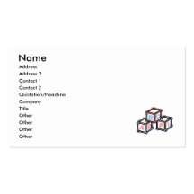 blocks business card template