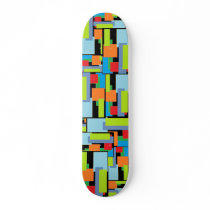 Blocks of Colour Skateboard