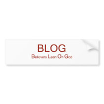 BLOG BUMPER STICKERS