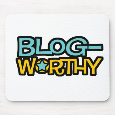 Blog Worthy Mousepad by cubiclewars