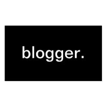 Blogger Business Cards