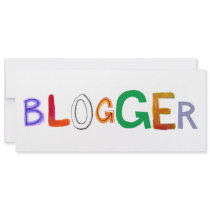 Blogger fun colourful art words blog blogging
