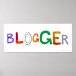 Blogger fun colourful art words blog blogging