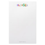 Blogger fun colourful art words blog blogging