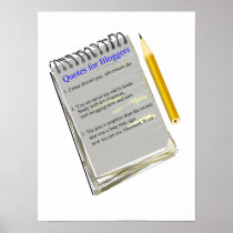 Blogger Quotes Posters