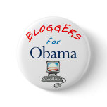 Bloggers for Obama Button