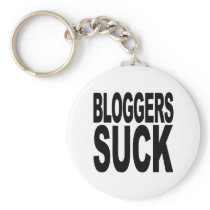 Bloggers Suck Key Chain