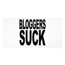 Bloggers Suck Photo Greeting Card