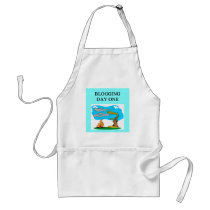 BLOGGING JOKE FOR BLOGGERS APRON