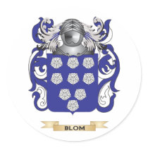Blom Coat of Arms (Family Crest)