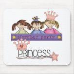 Blond Slumber Party Princess Mouse Pad