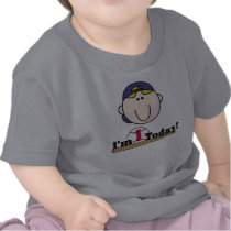 Blonde Baseball First Birthday