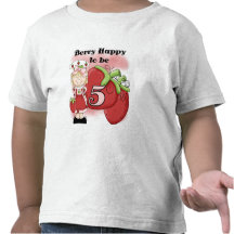 Blonde Berry Happy to be 5 Tshirts and Gifts