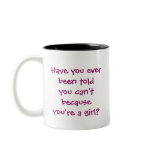 Blonde Biker Mug