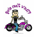 Blonde Biker t-shirts