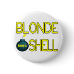 Blonde Bombshell buttons
