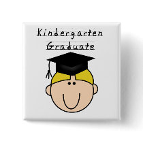 Blonde Boy Kindergarten Graduate Tshirts
