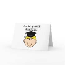 Blonde Boy Kindergarten Graduate Tshirts