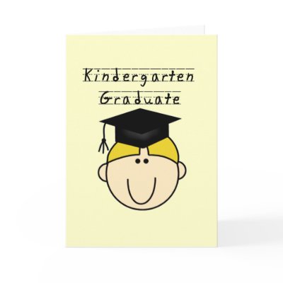 Blonde Boy Kindergarten Graduate Tshirts by kindergarten_grad