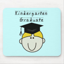 Blonde Boy Kindergarten Graduate Tshirts