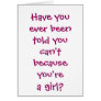 Blonde CSI Girl Greeting Card