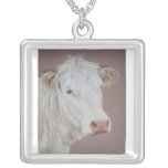 Blonde D'Aquitaine Cow Custom Jewelry