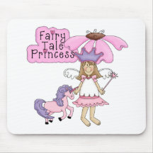 Blonde Fairy Tale Princess Mousepads