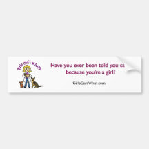 Blonde Female Veterinarian Bumper Stickers