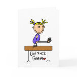 Blonde Girl Gymnast on Beam Tshirts and Gifts