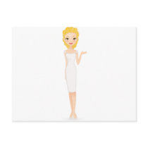 Blonde Girl postcards
